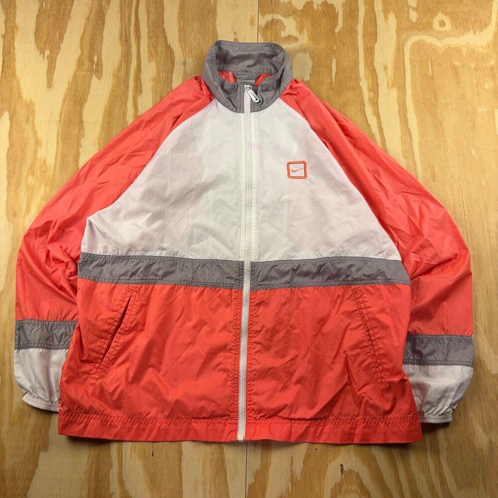 Vintage Y2K Nike Silver Tag Lightweight Windbreaker Jacket – Women’s M